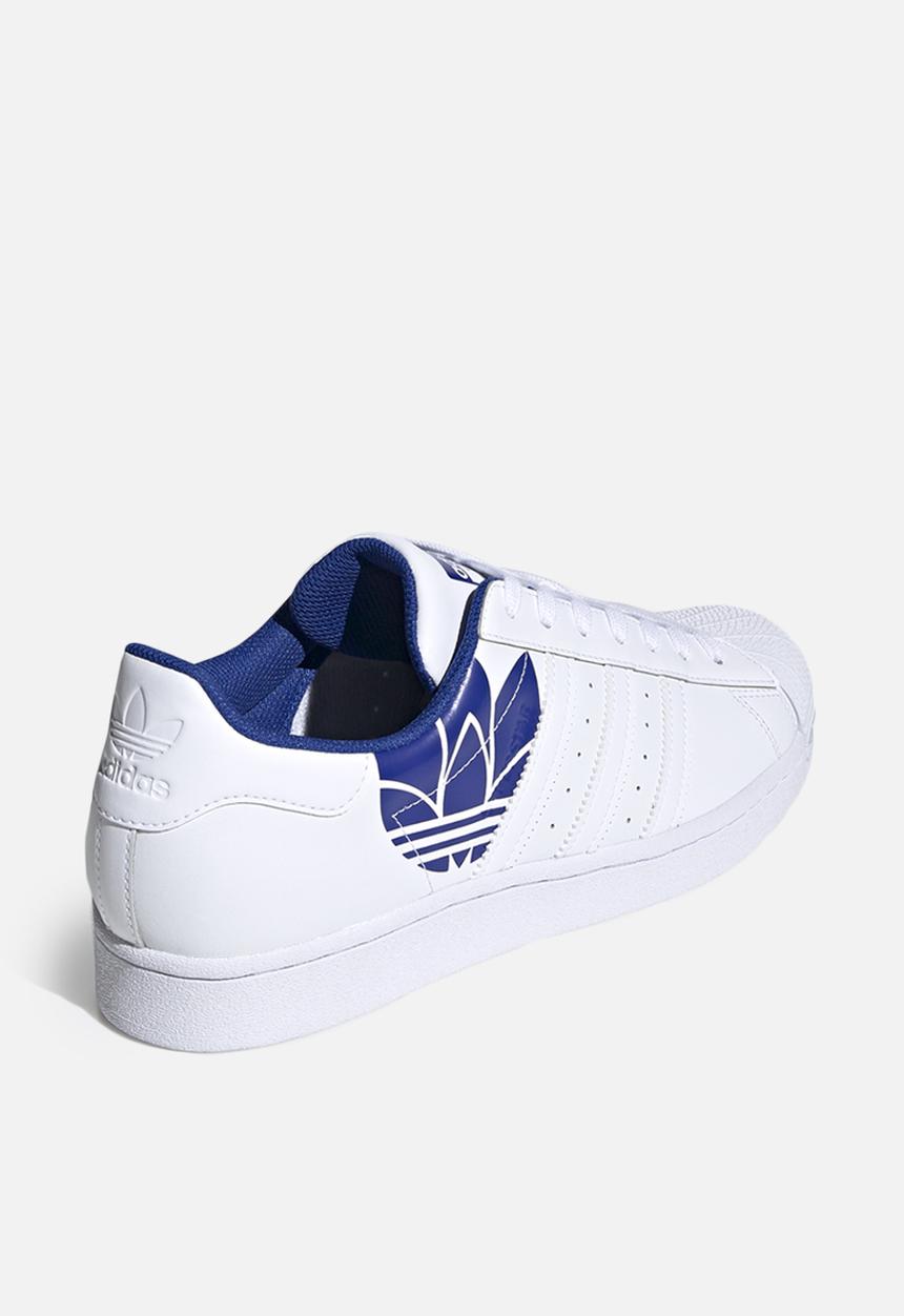 adidas Originals - Superstar - white/royal blue