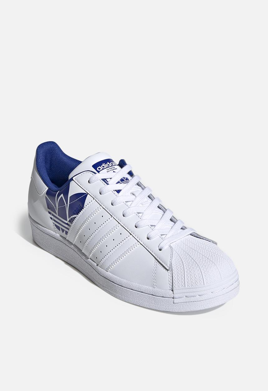 adidas Originals - Superstar - white/royal blue
