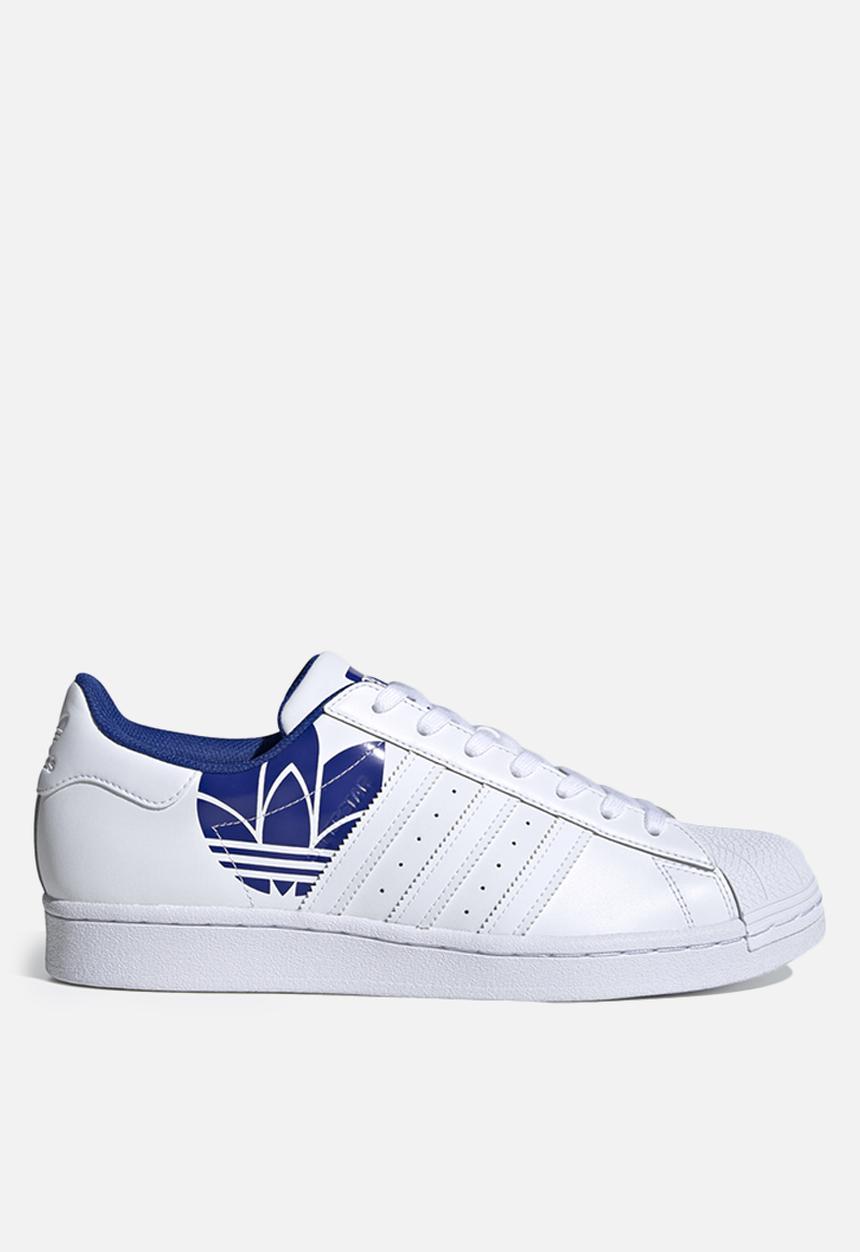 adidas Originals - Superstar - white/royal blue