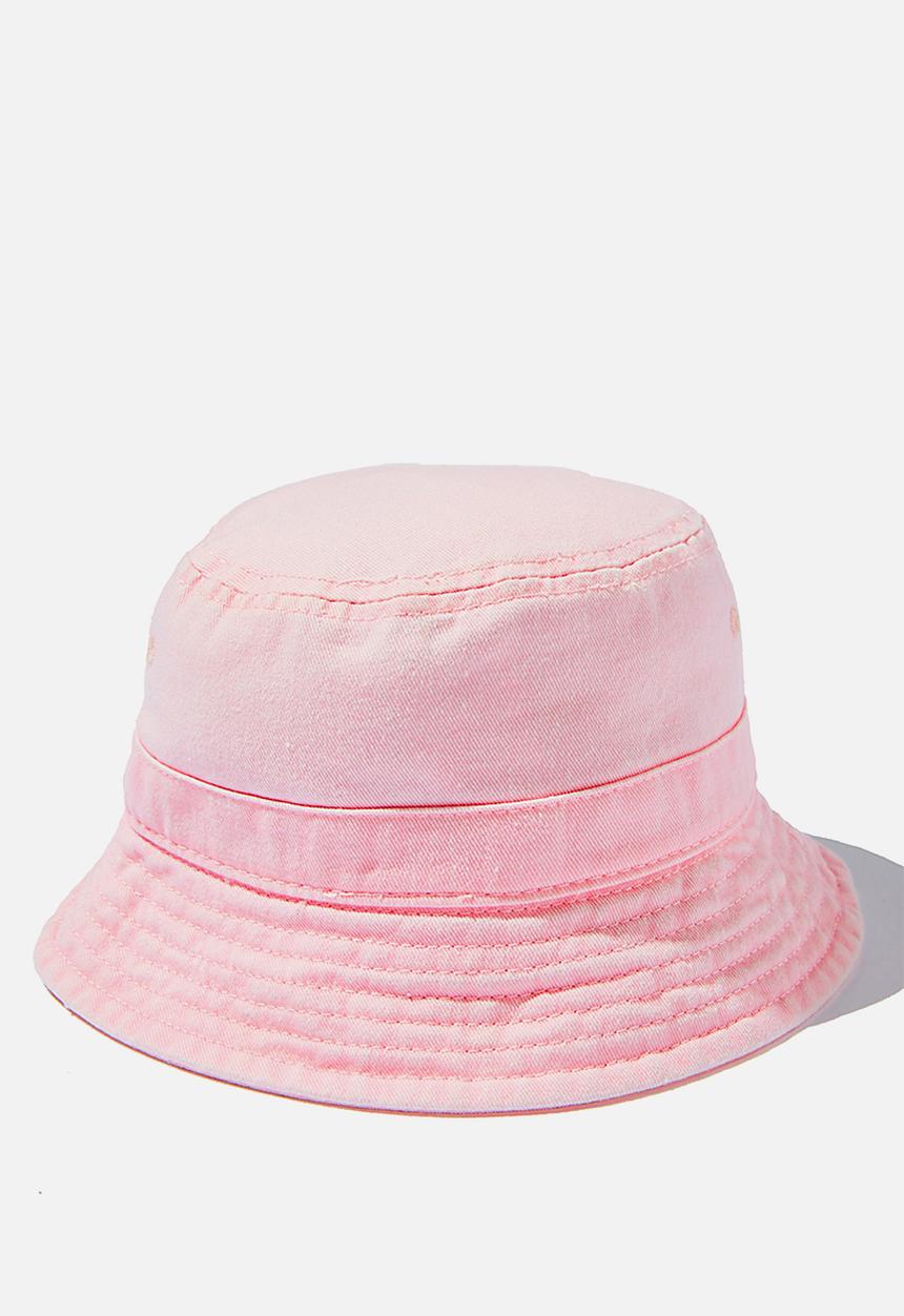 Cotton On - Baby bucket hat - crystal pink