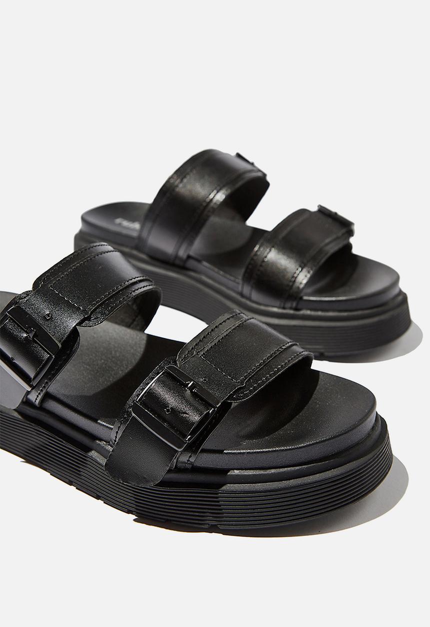 Cotton On - Combat slide - black 