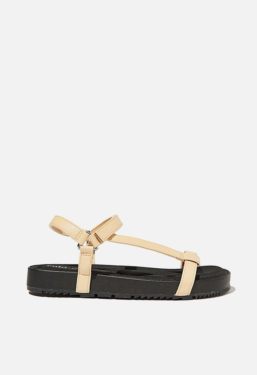 Cotton On - Malmo flatform sporty sandal  - camel 