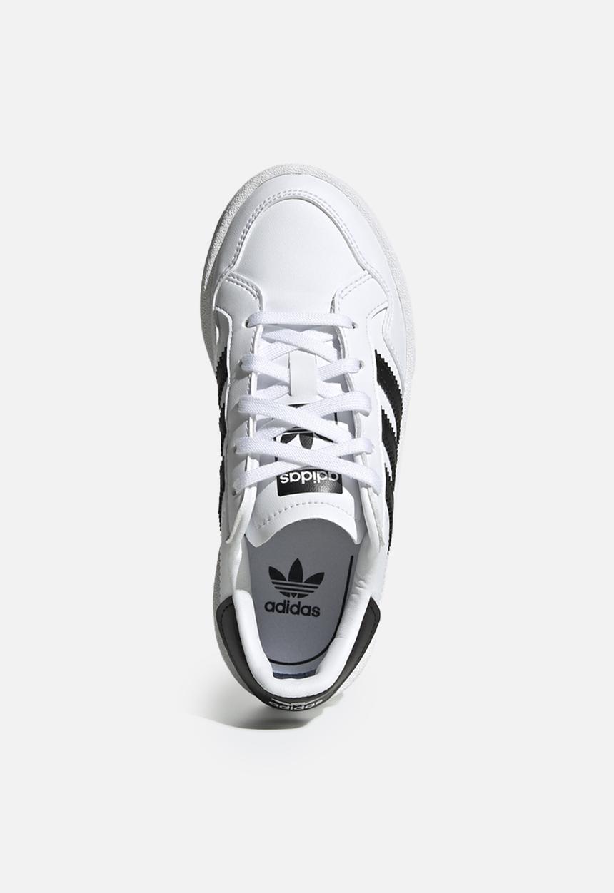 adidas Originals - Team court c sneakers - cloud White/core black/cloud White