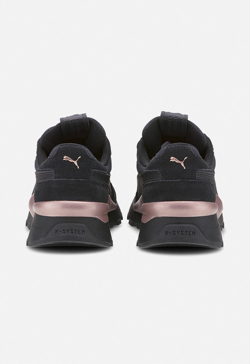 PUMA - Rs 2.0 mono metal womens sneakers - puma black & rose gold