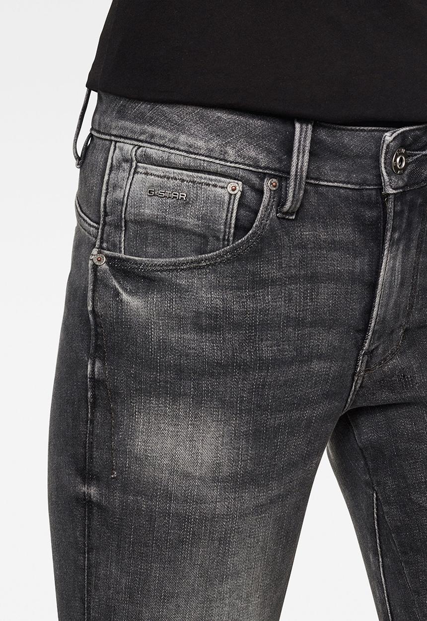 G-STAR - Arc 3d mid skinny womens jeans - vintage basalt