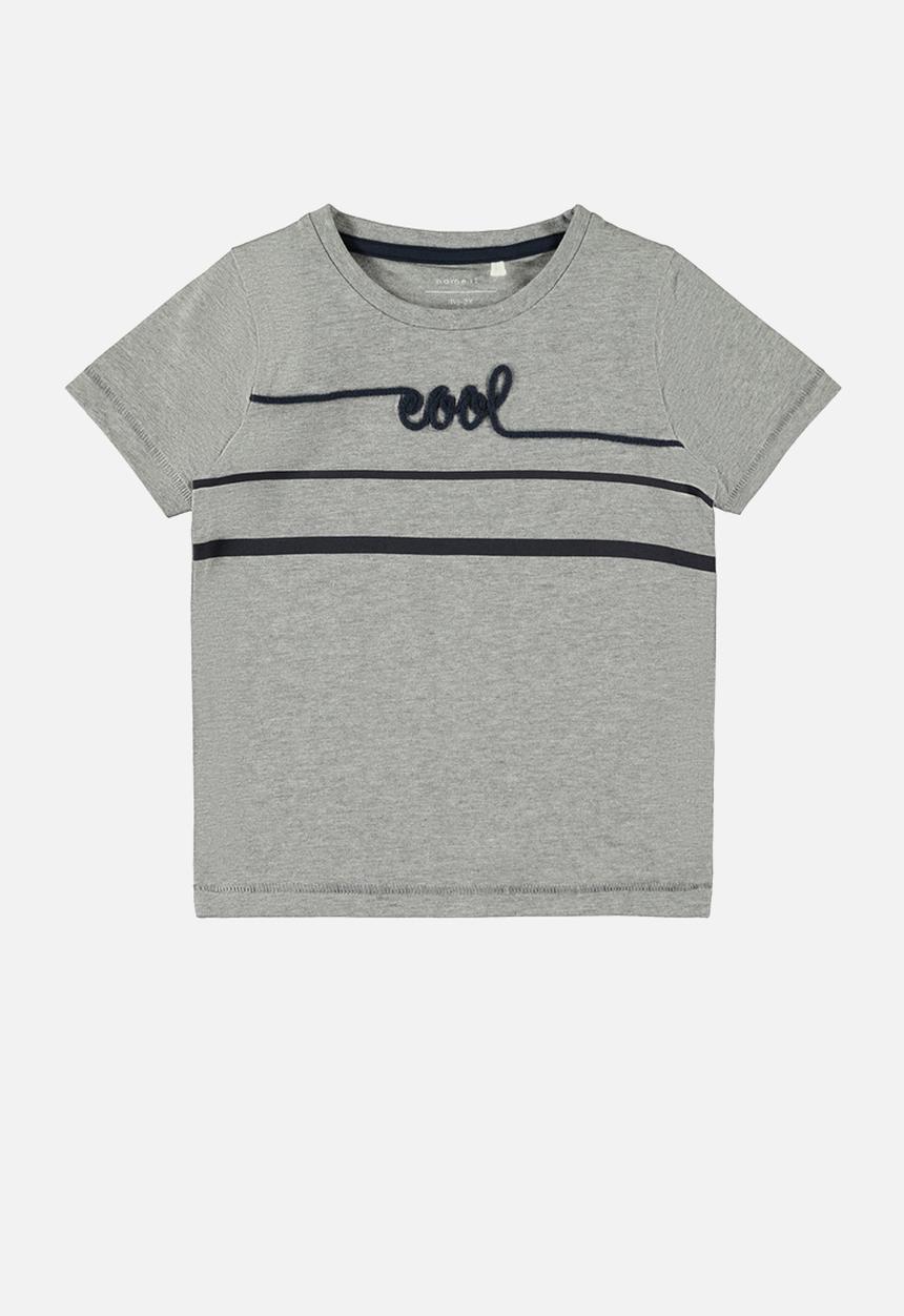 Name It - Fabian short sleeve top - grey 