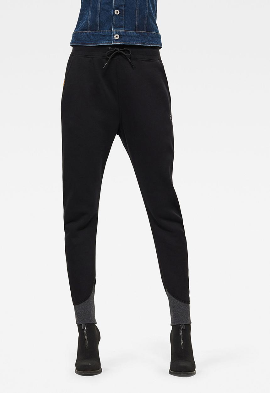 G-STAR - Premium core 3d tapered sweat pants - black