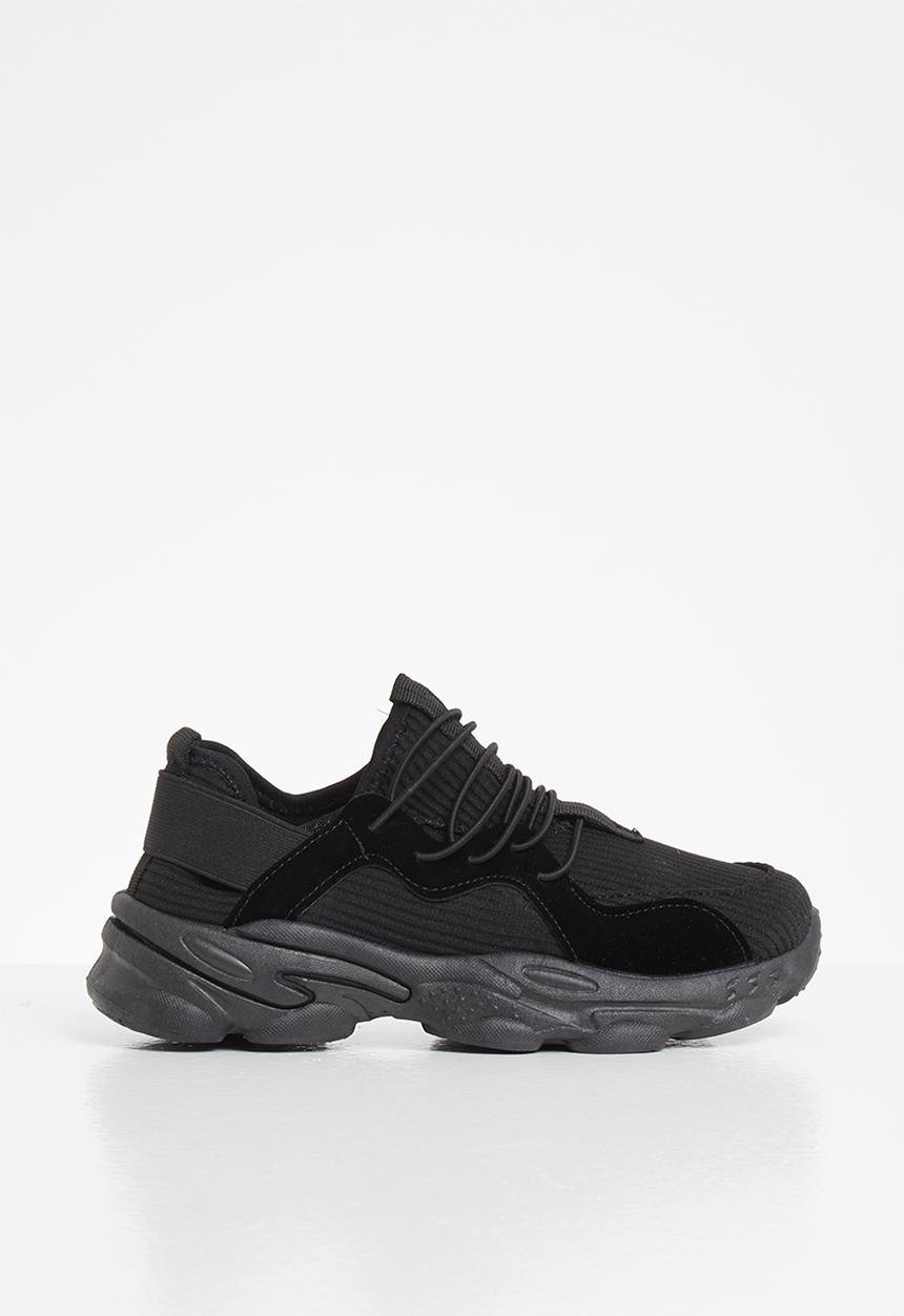 Pop Candy - Girls chunky sneaker - black