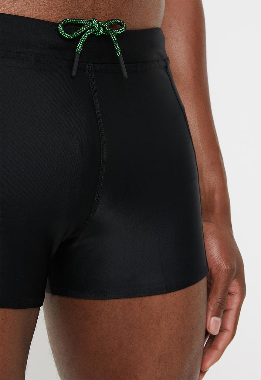 Superdry. - Superdry sport swim midi short - black
