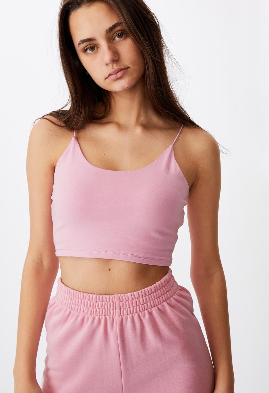 Factorie - Elastic strap tank - babe pink