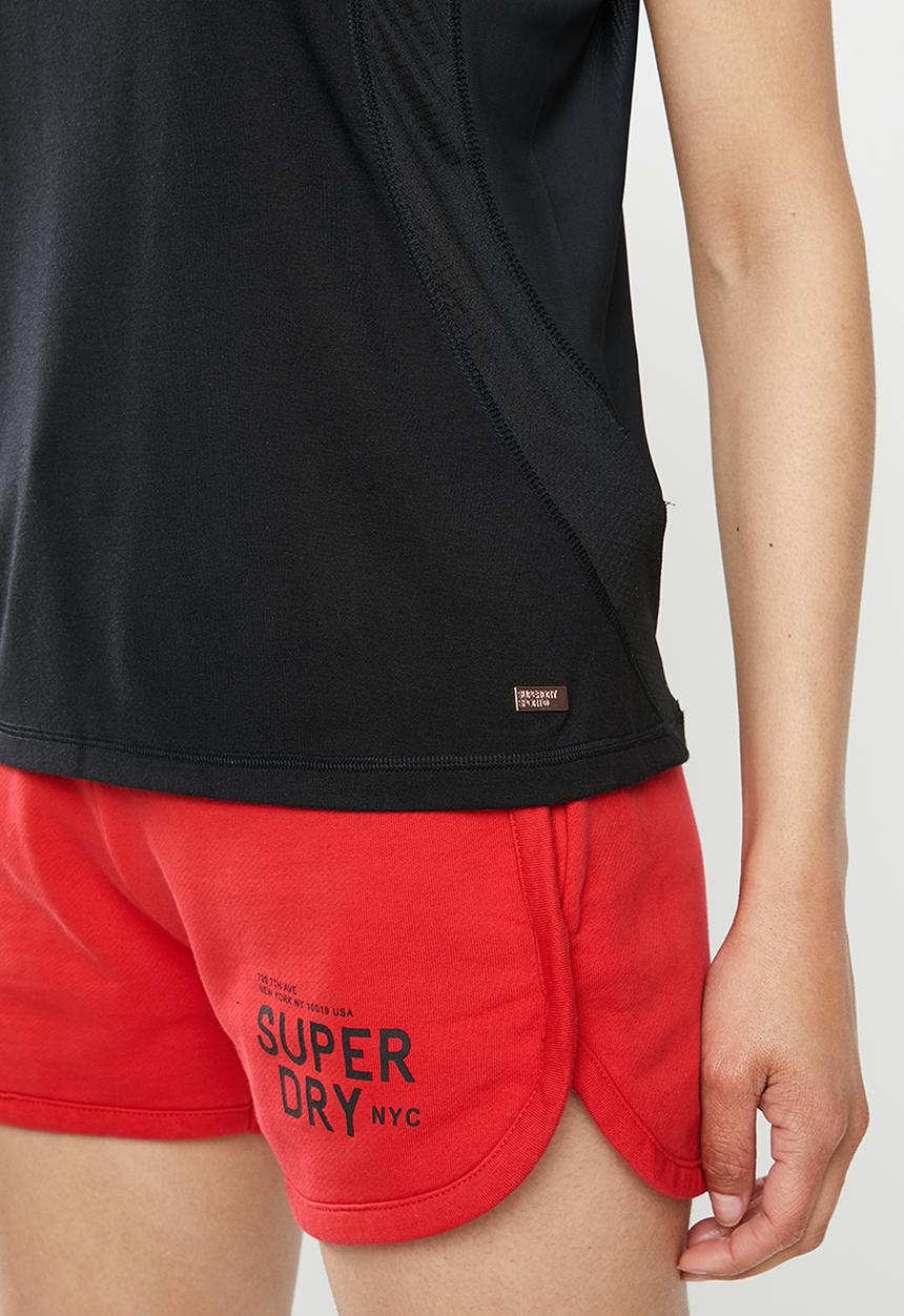 Superdry. - Active studio modal tank - black