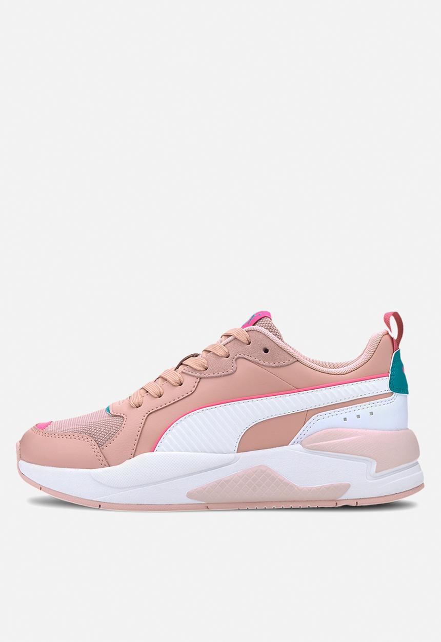PUMA - X-Ray game misty rose-puma white-glowing