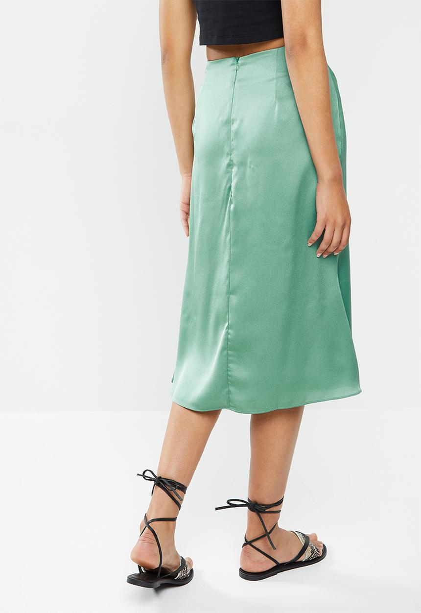 Glamorous - Slip skirt - green