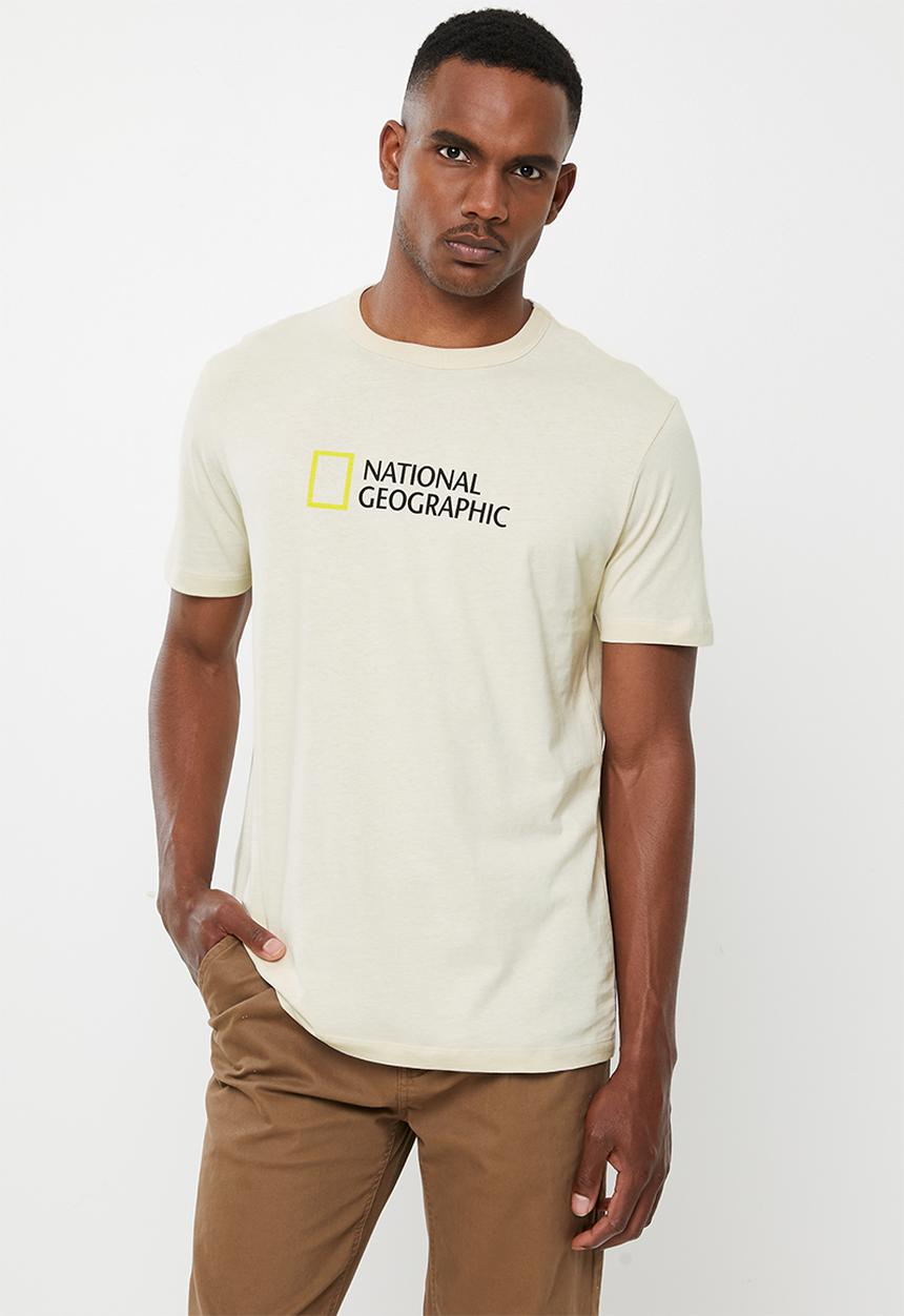 MANGO - National Geographic cotton  T-shirt - neutral