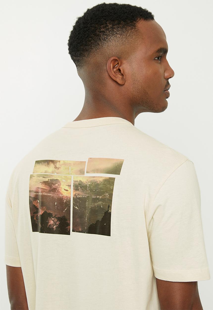 MANGO - National Geographic cotton  T-shirt - neutral