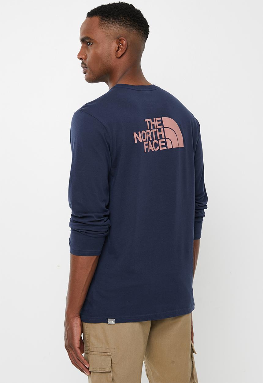 The North Face - Long sleeve easy tee - navy 