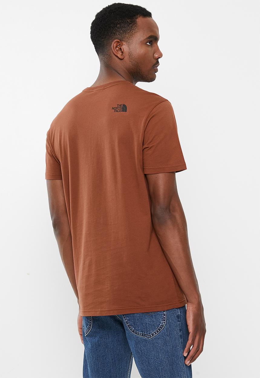 The North Face - Short sleeve easy tee - brown