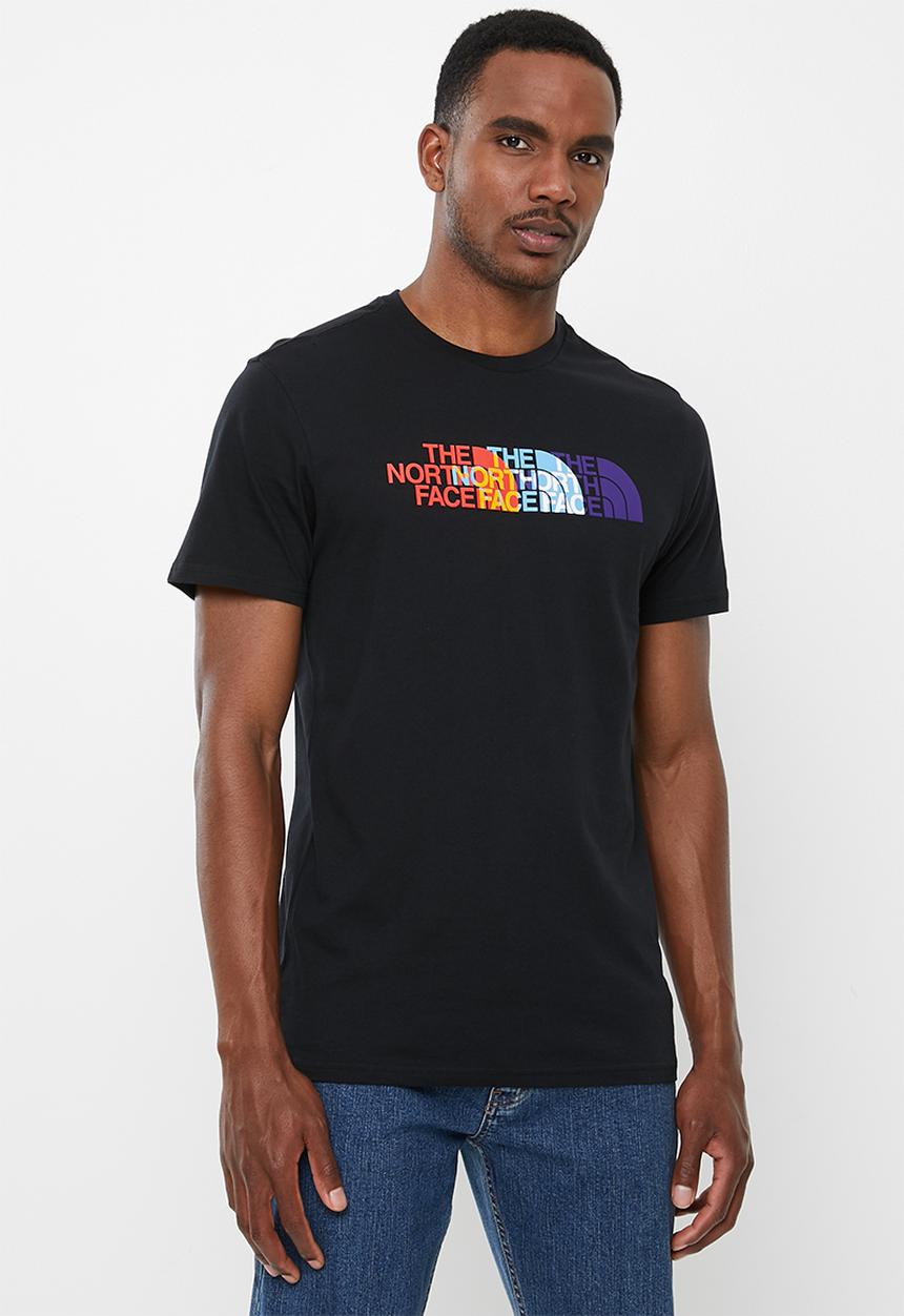The North Face - Short sleeve rgb prism tee - black