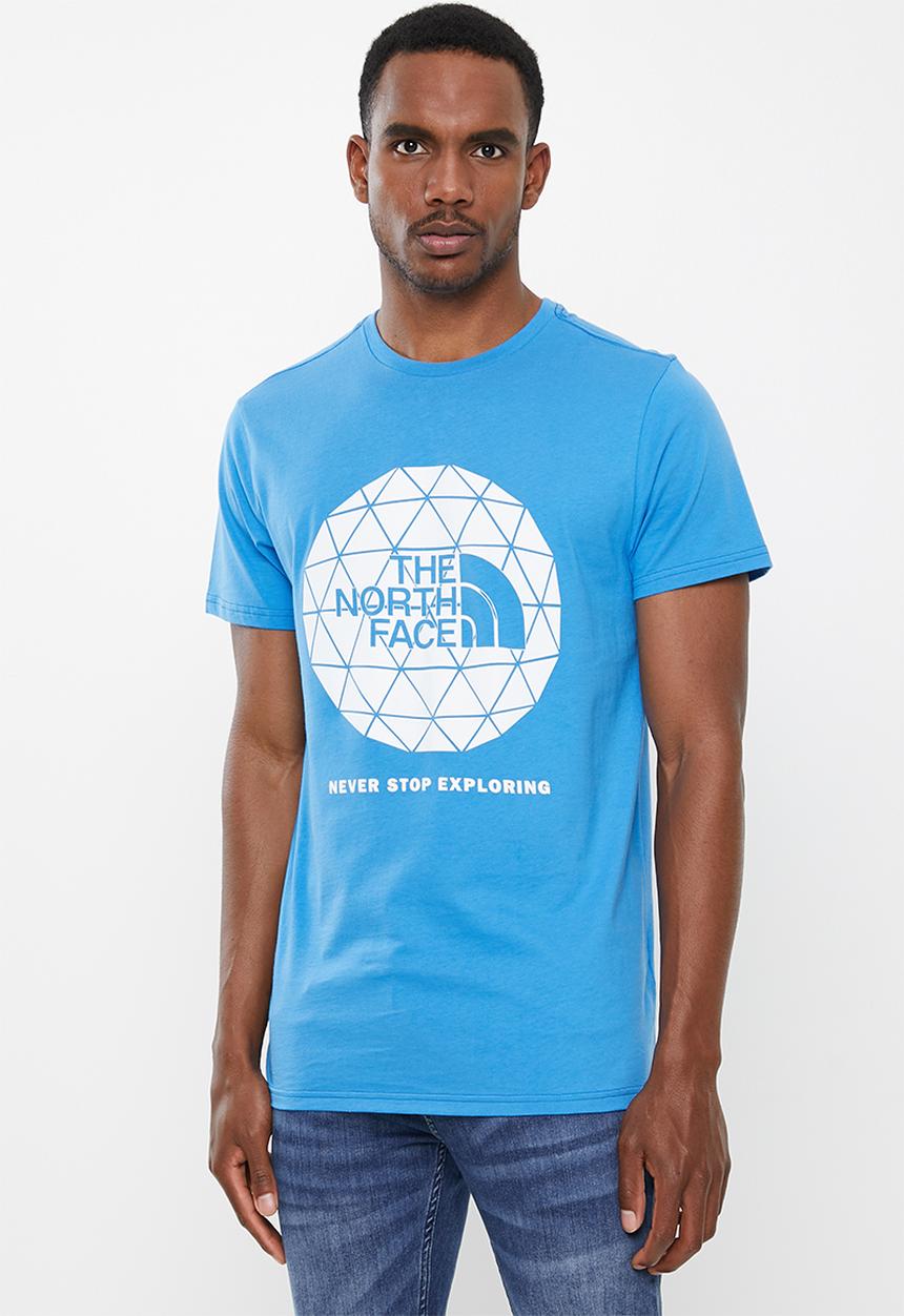 The North Face - Short sleeve geodome tee - blue