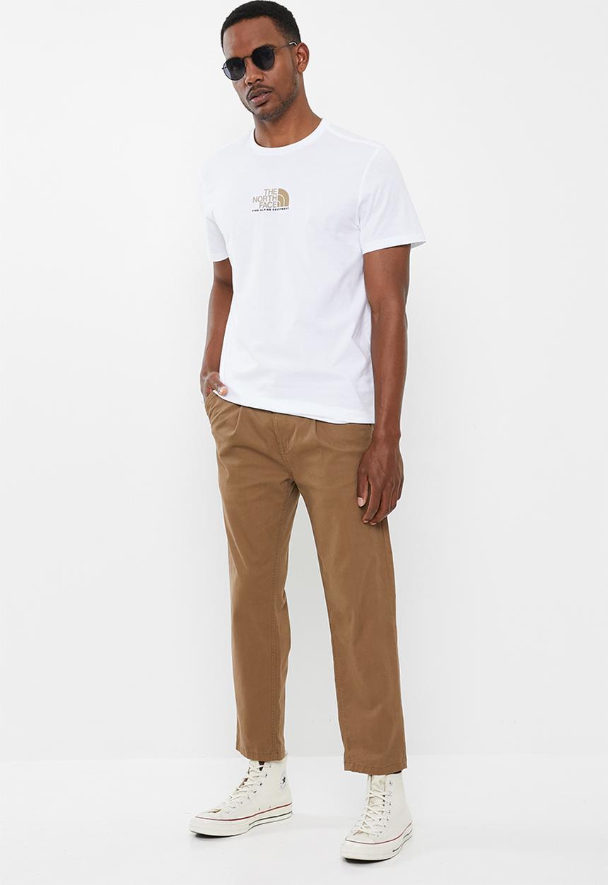 The North Face - Short sleeve fine alp tee - white