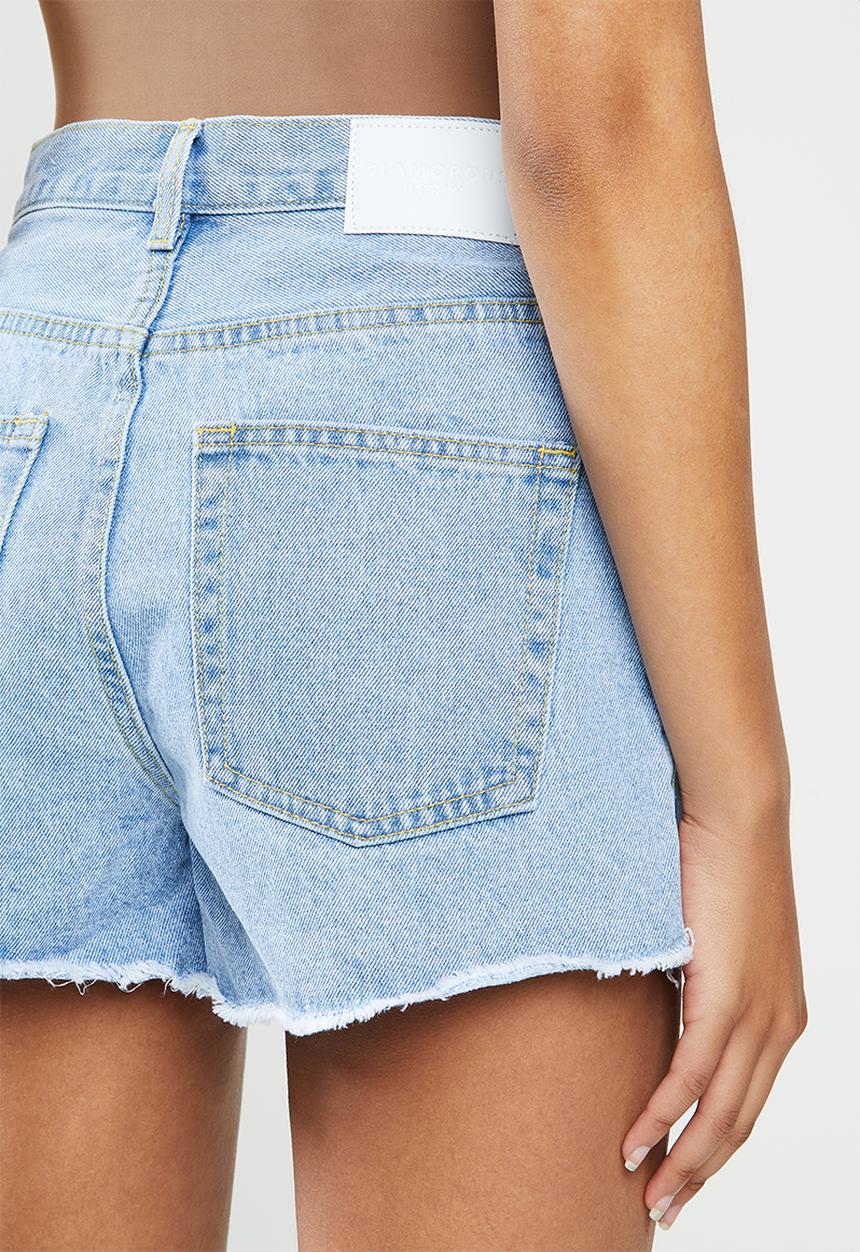 Glamorous - High waisted shorts - blue