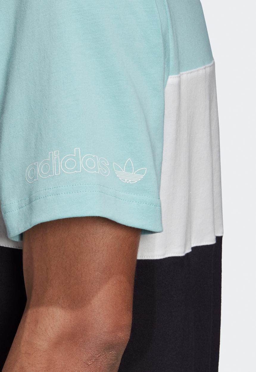 adidas Originals - Panel trf short sleeve tee - blue spirit 