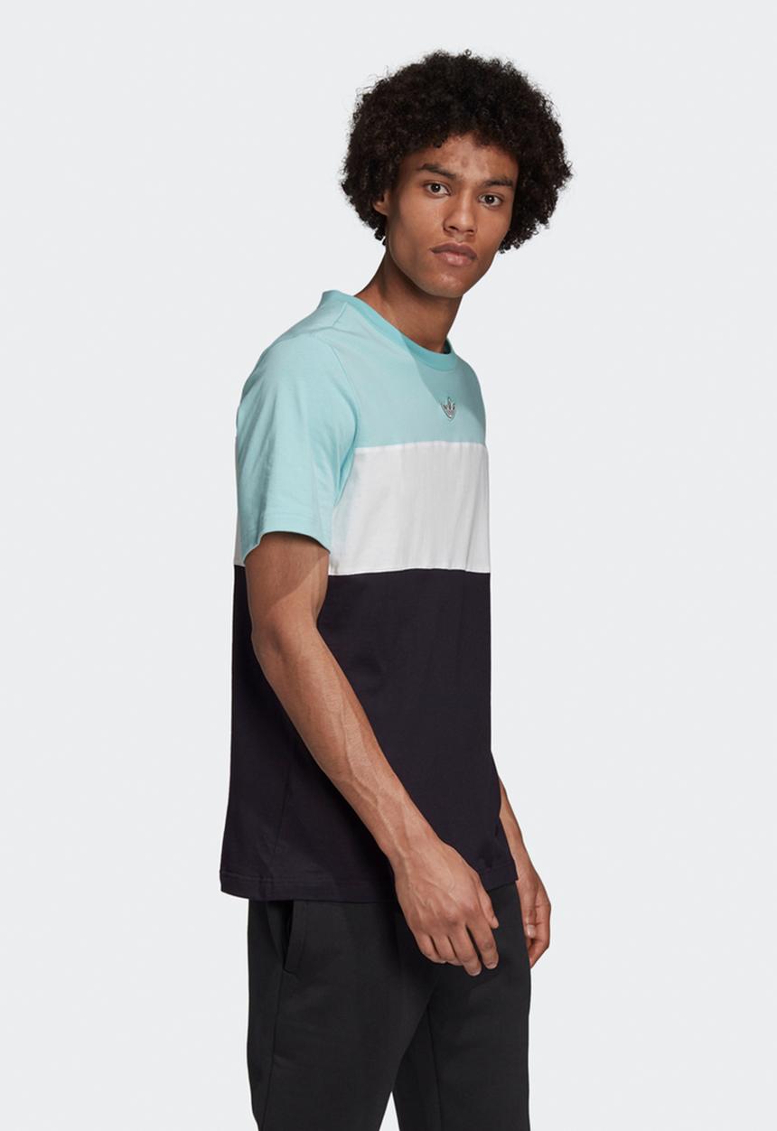 adidas Originals - Panel trf short sleeve tee - blue spirit 