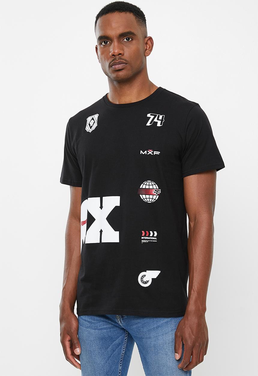 Fox - Lilimatik short sleeve tee - black