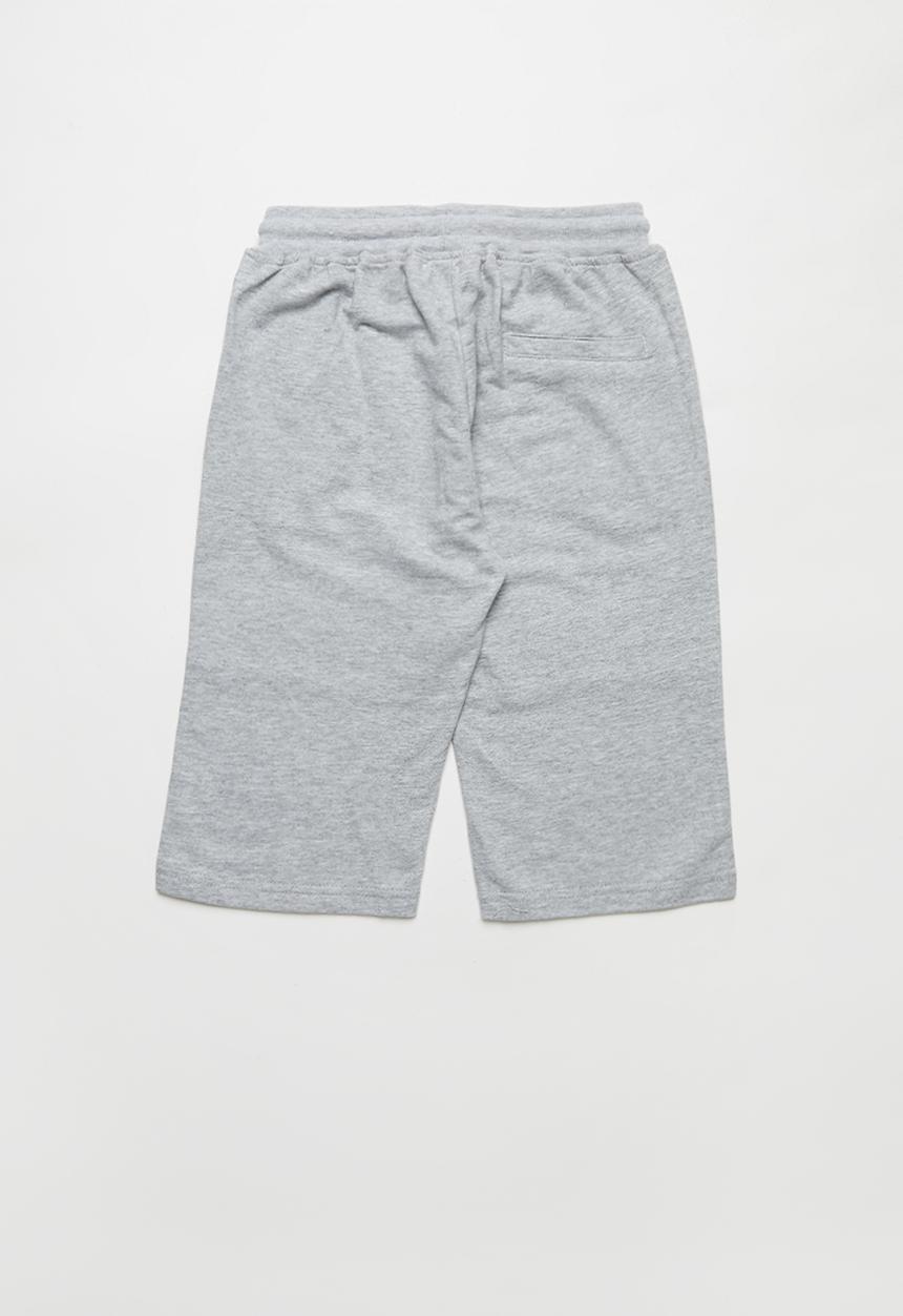 Rebel Republic - Boys styled sweatshorts - grey & black