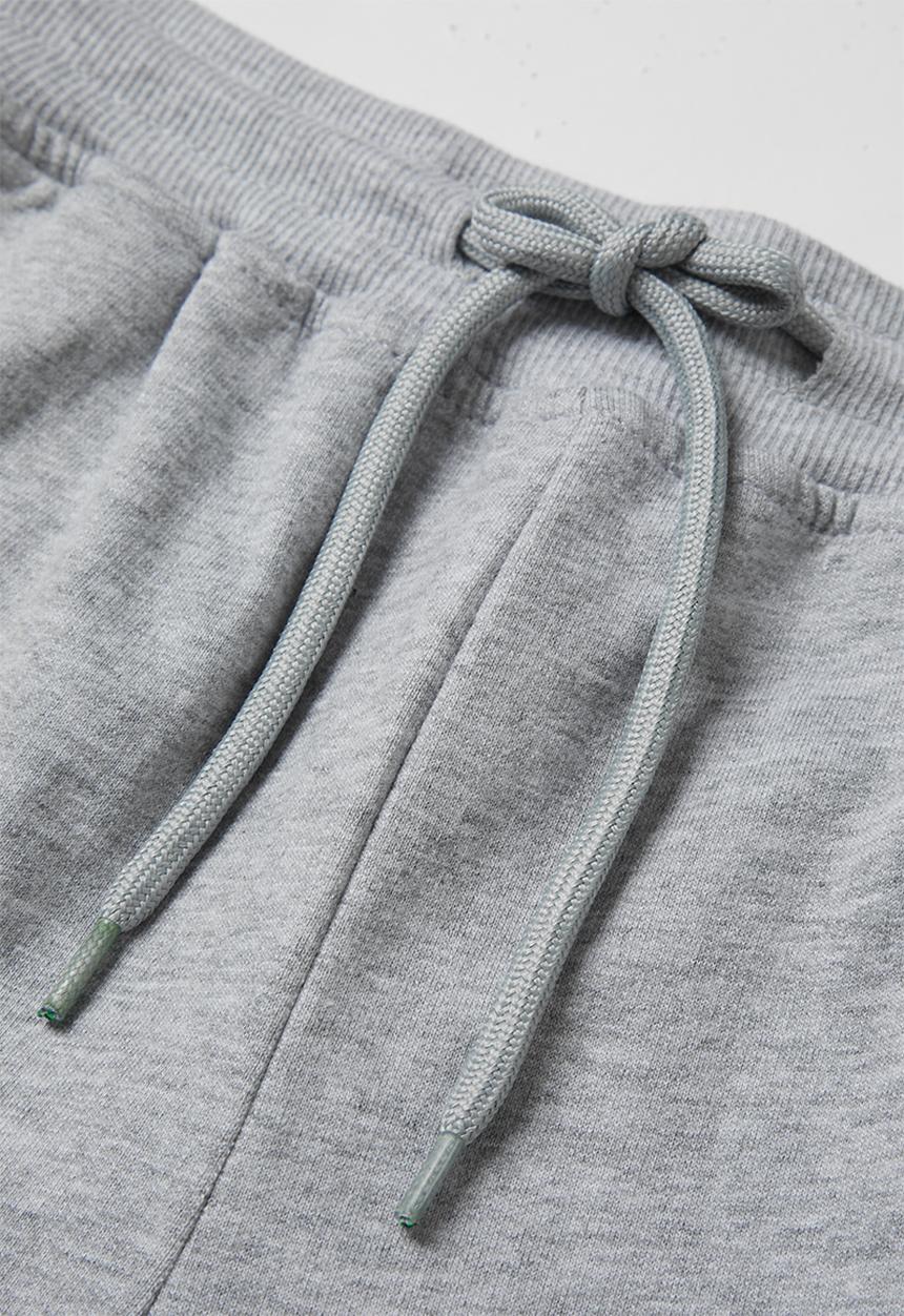 Rebel Republic - Boys styled sweatshorts - grey & black