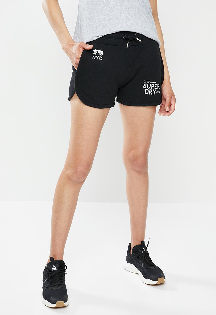Superdry. - Kura shorts - black