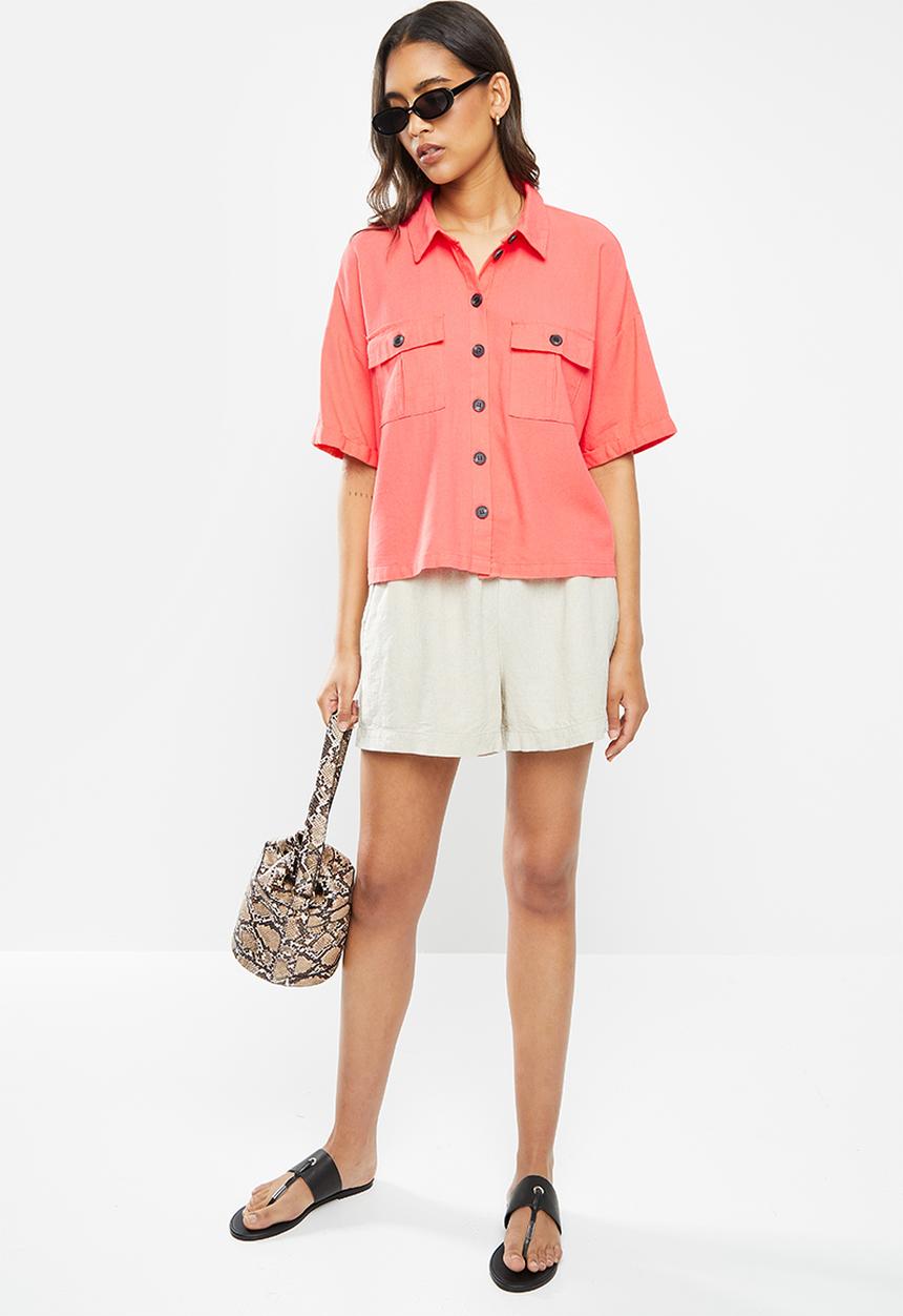 Vero Moda - Pina wide 2/4 shirt - dubarry