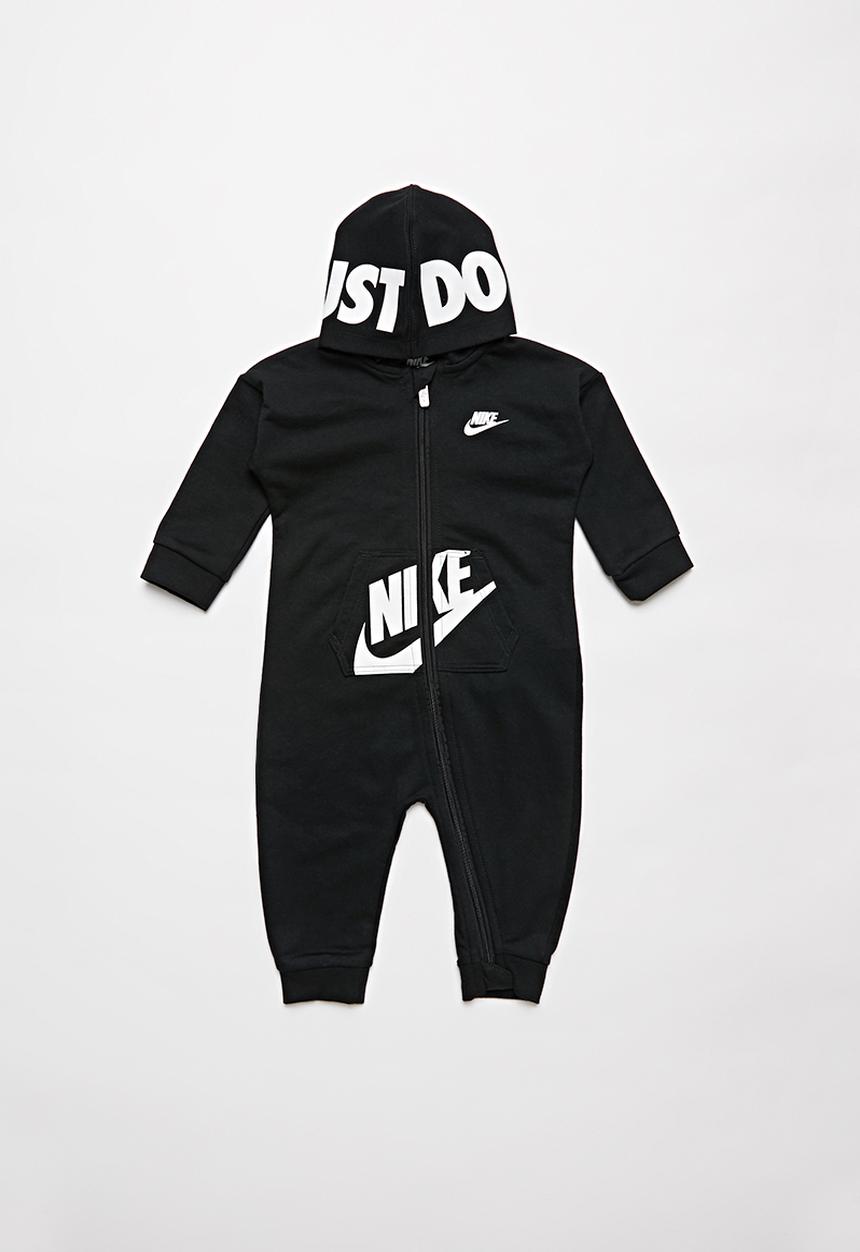 Nike - Nike hooded baby ft coverall - black