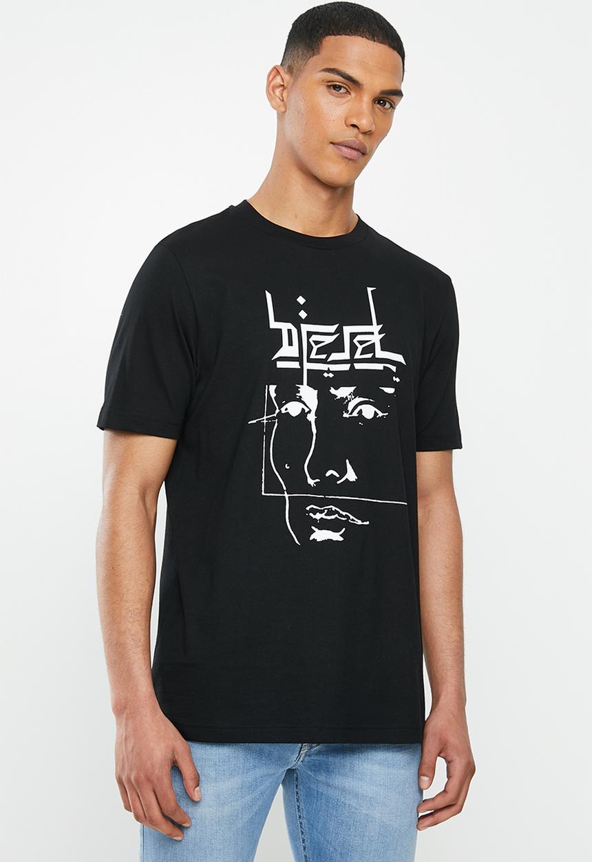 Diesel  - T-just-j14 T-shirt - black
