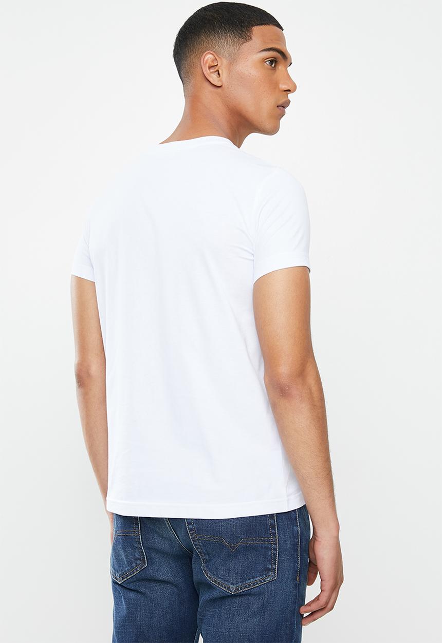 Diesel  - T-sily-cuty T-shirt - white