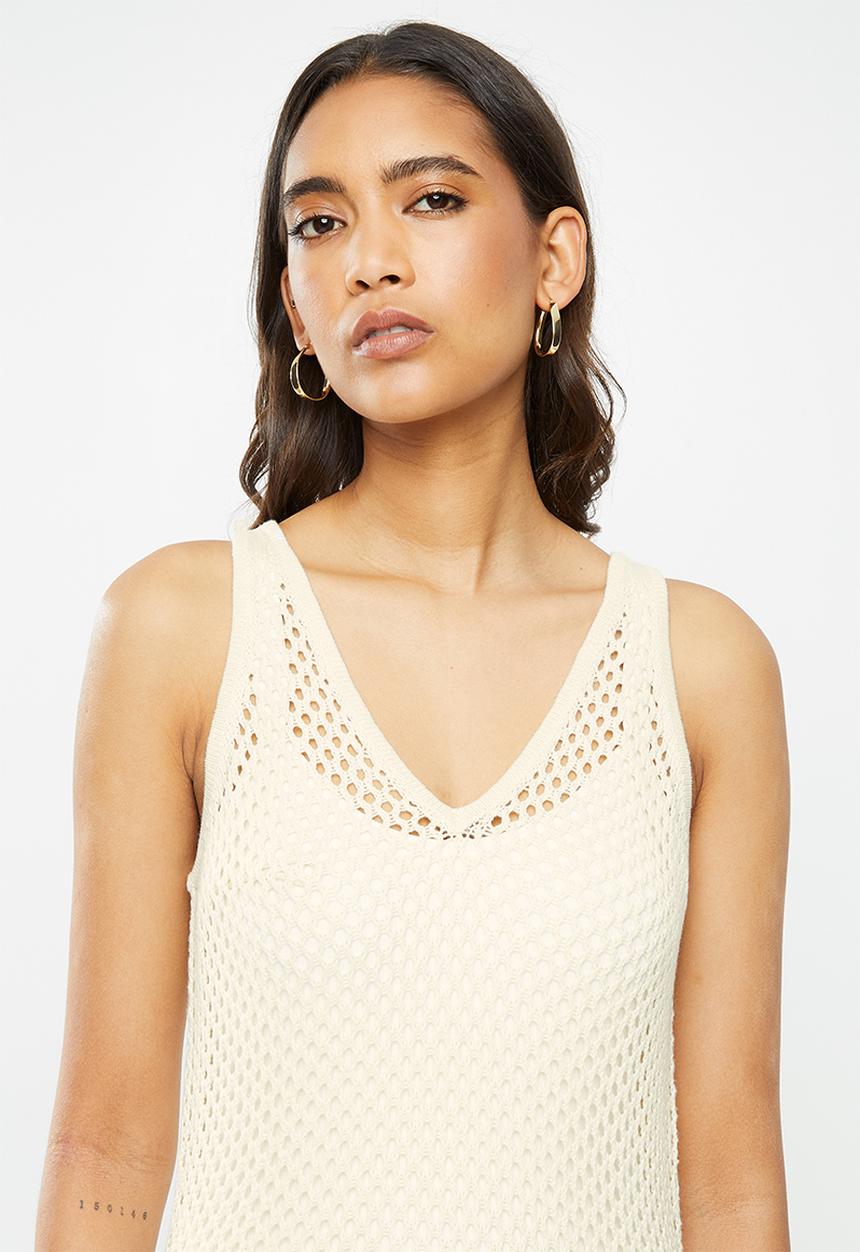 Vero Moda - Kos slip calf dress - birch