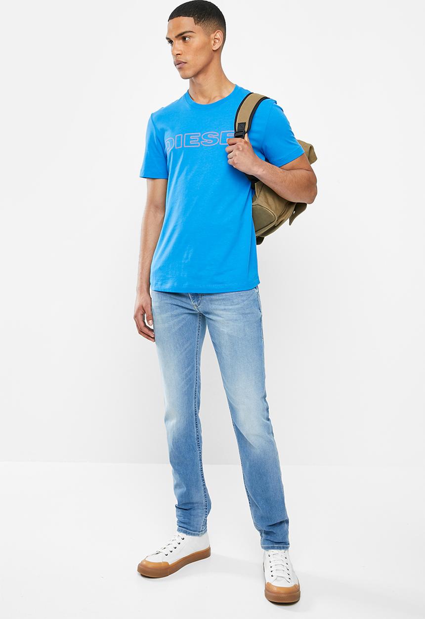 Diesel  - Umlt-jake T-shirt - blue