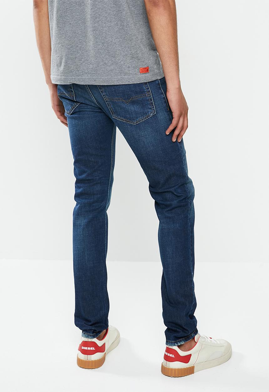 Diesel  - D-luster slim fit jeans - blue