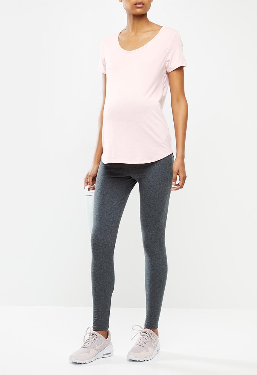 Cotton On - Maternity gym T-shirt - pink 