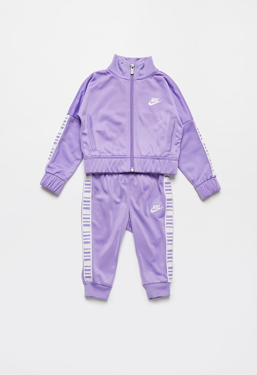 Nike - Nike girls logo taping tricot set - purple