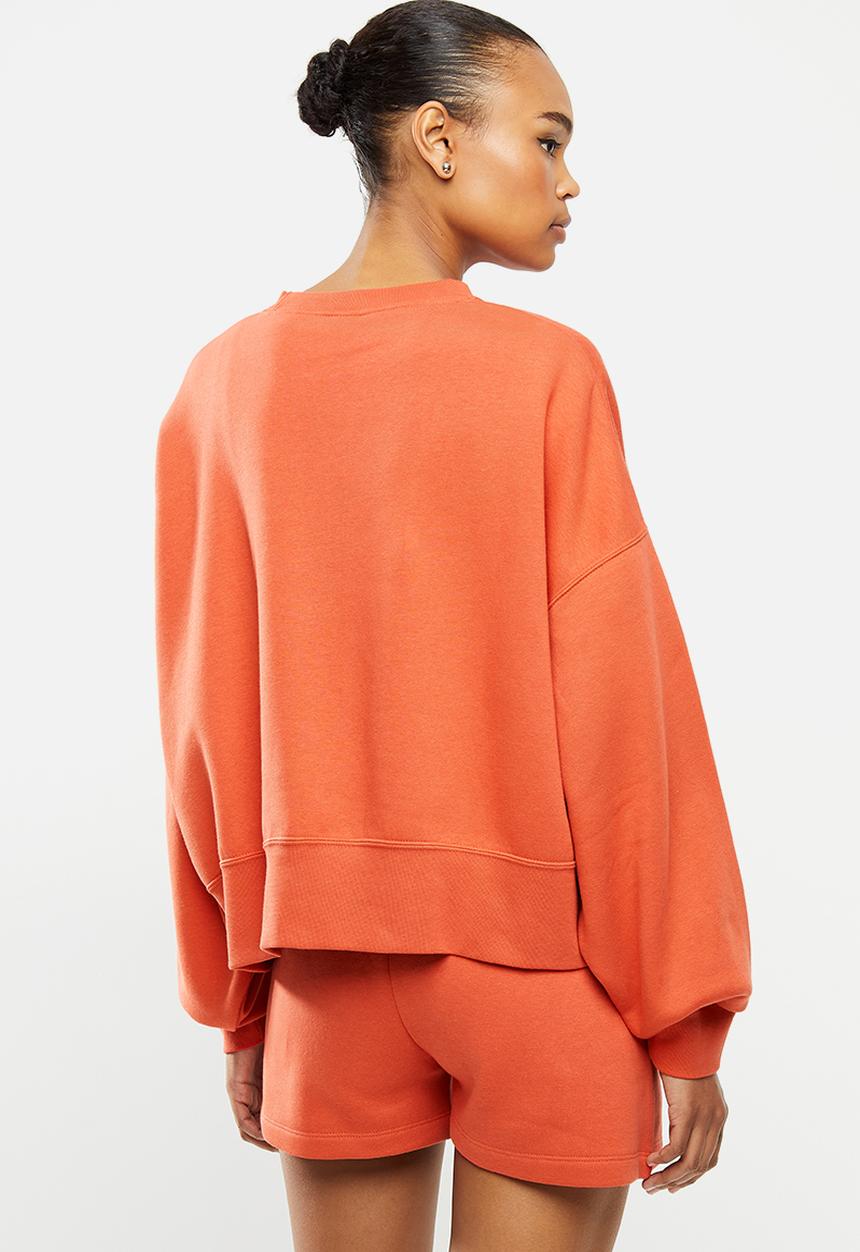 Nike - Nsw crew fleece - orange