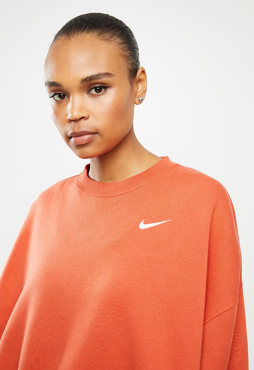 Nike - Nsw crew fleece - orange