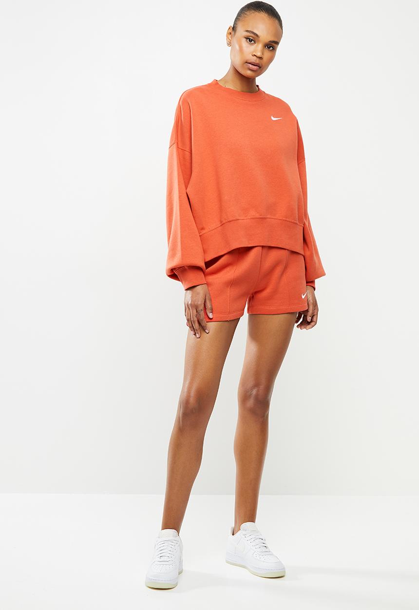 Nike - Nsw crew fleece - orange