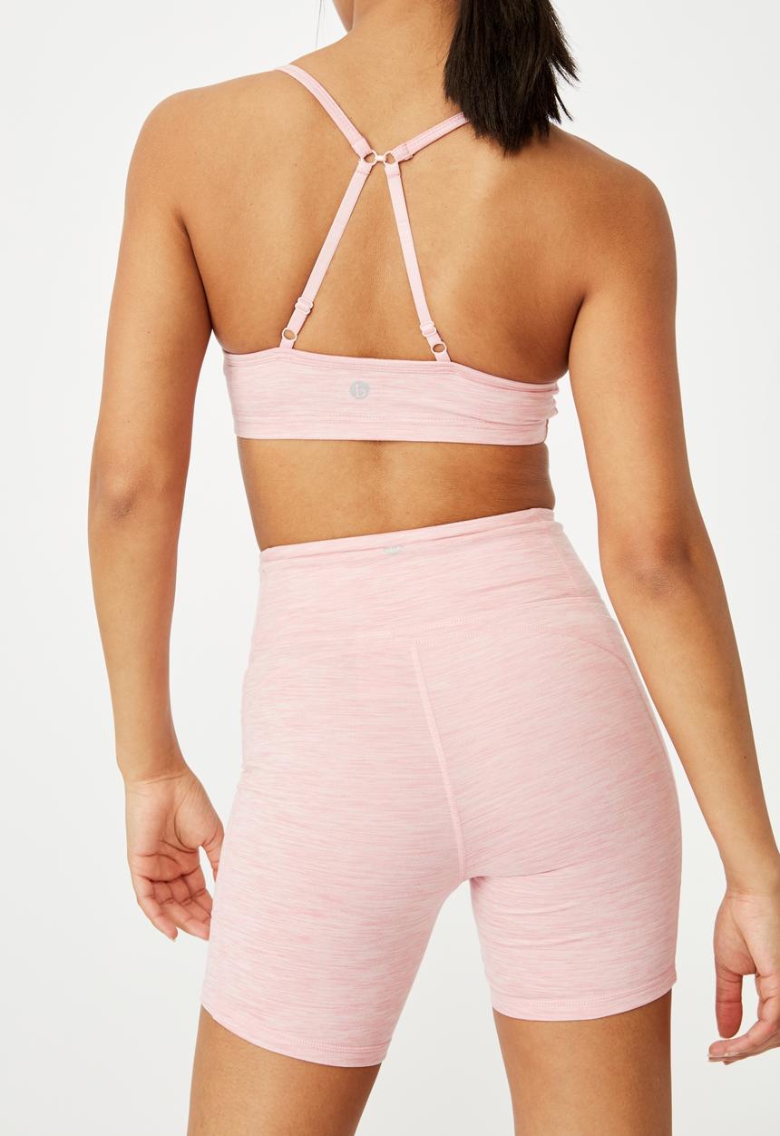 Cotton On - Workout yoga crop - pink 