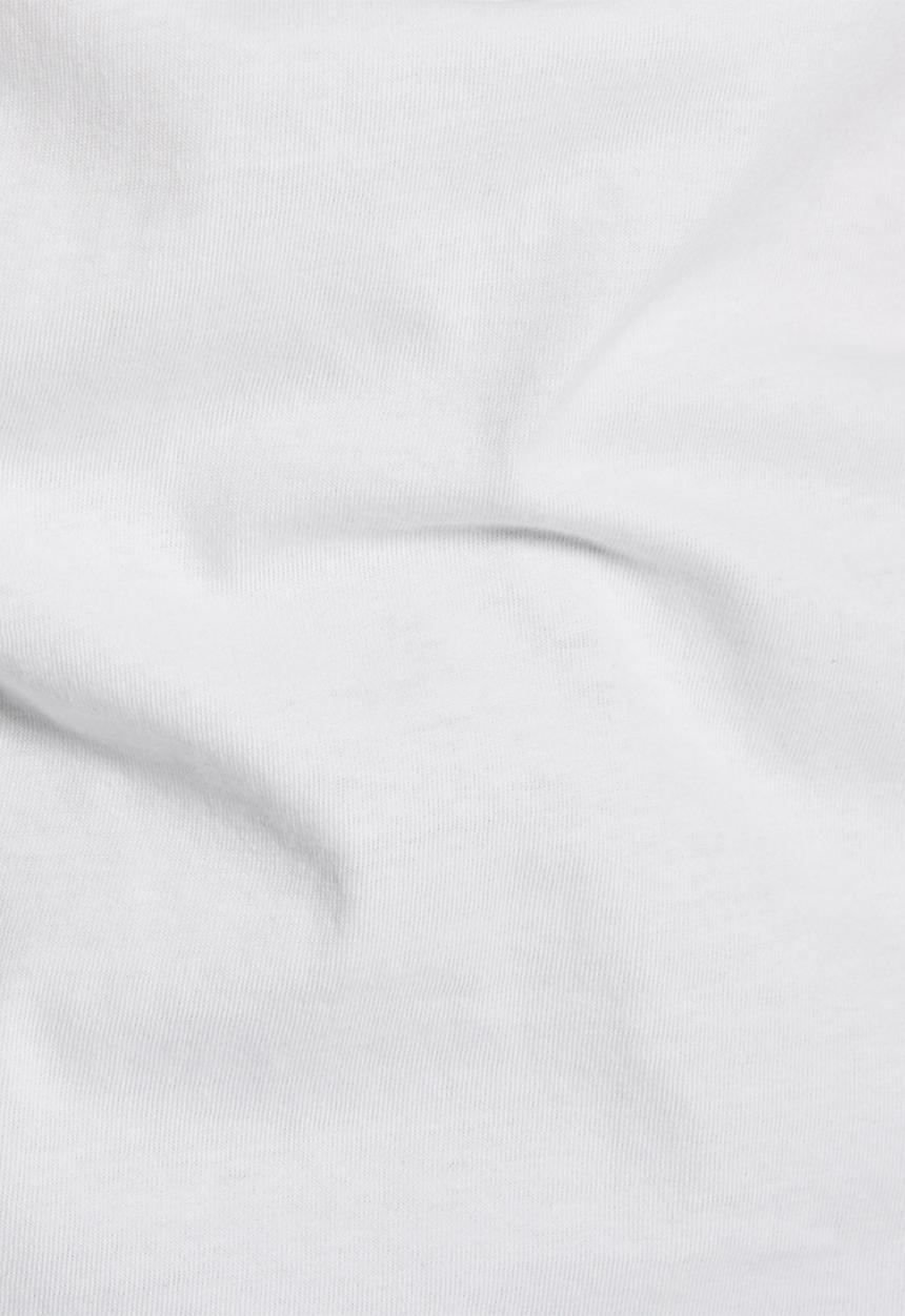 Reebok - Reebok stacked short sleeve tee - white