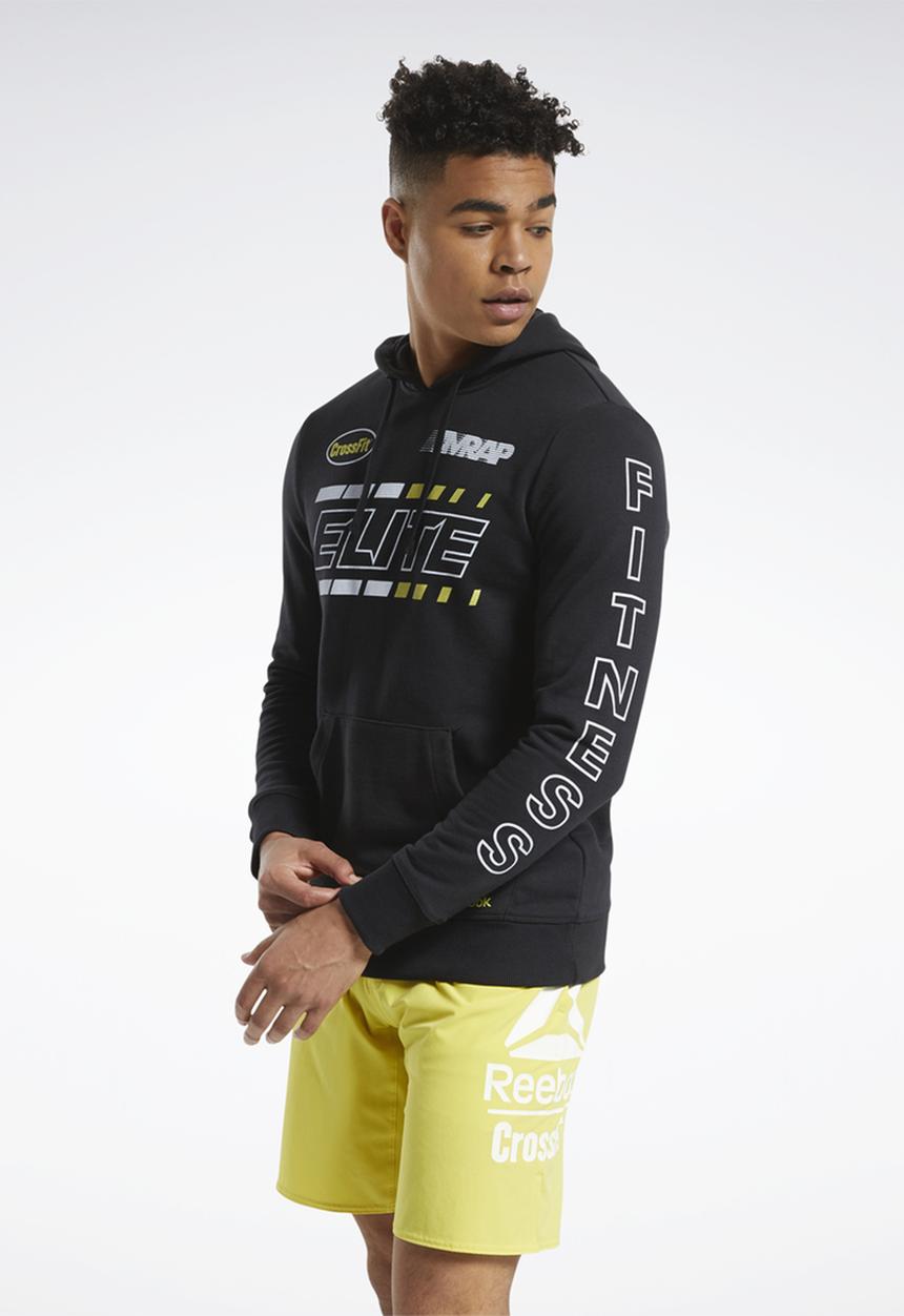 Reebok - Fef graphic hoodie - black
