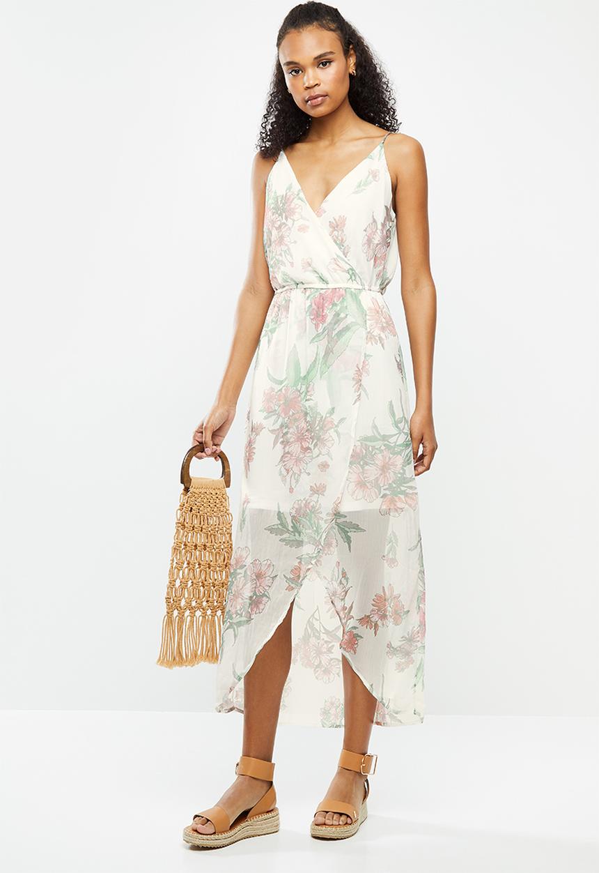 Vero Moda - Wonda mandana maxi dress - neutral 