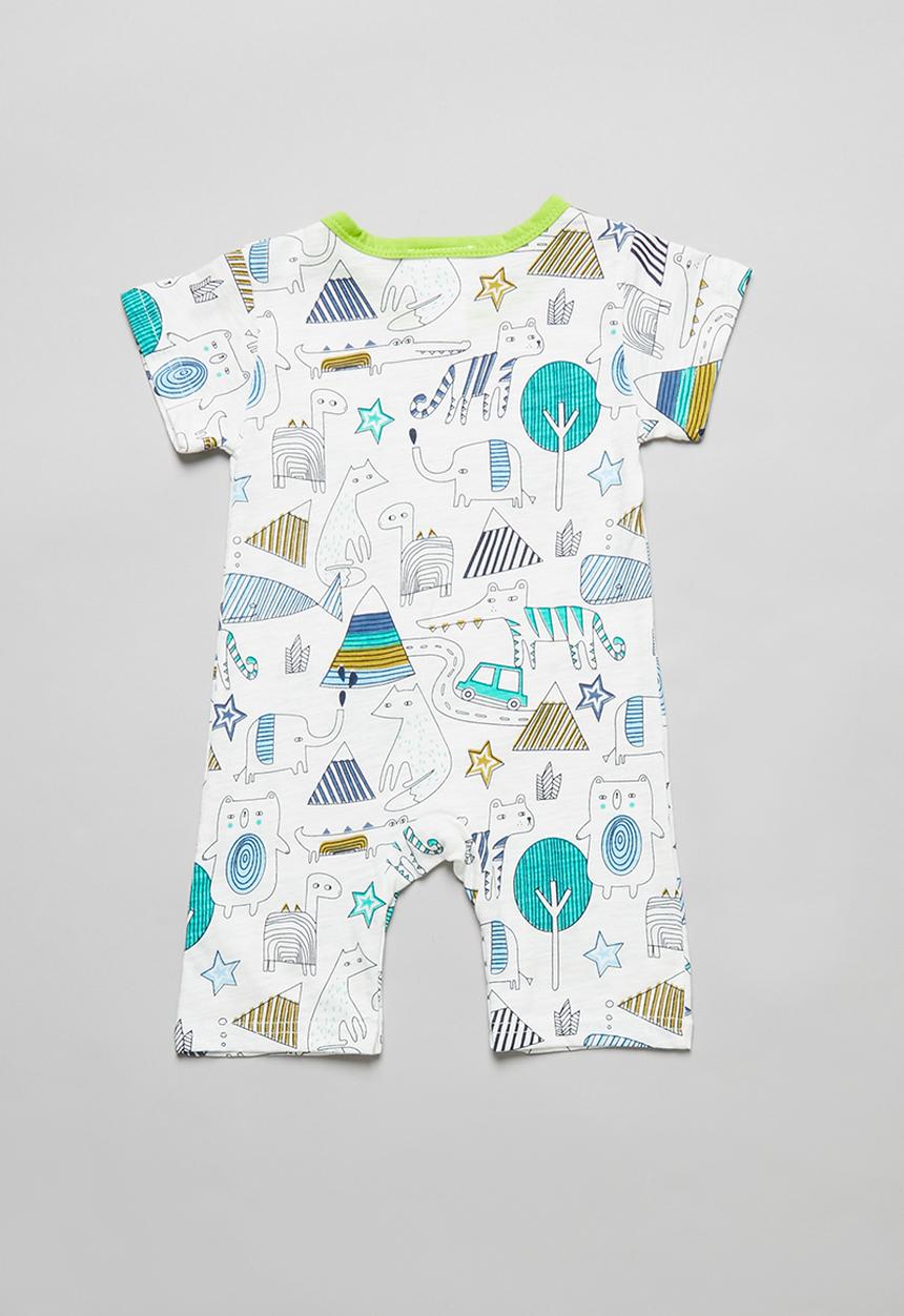 Pop Candy - Boys short sleeve romper - multi