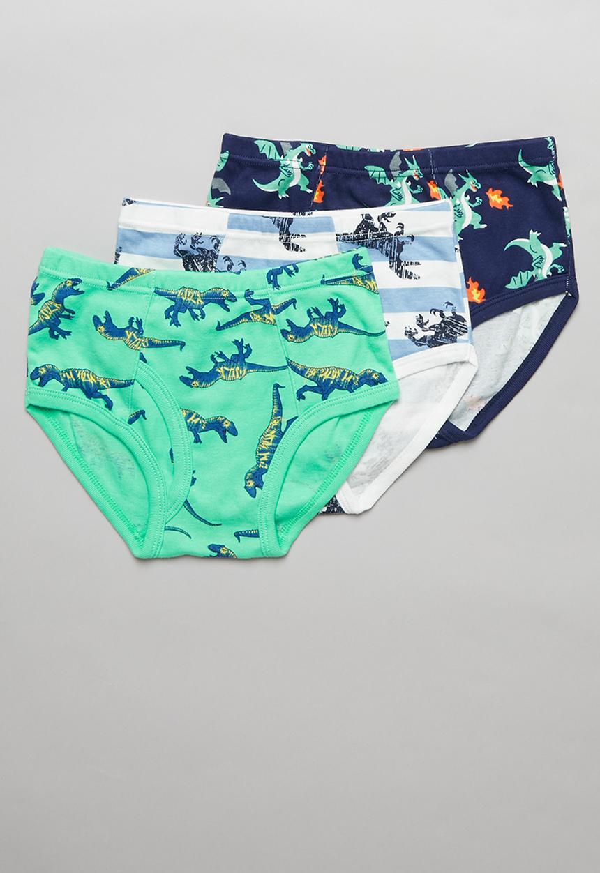 Pop Candy - Boys 3 pack briefs - multi 