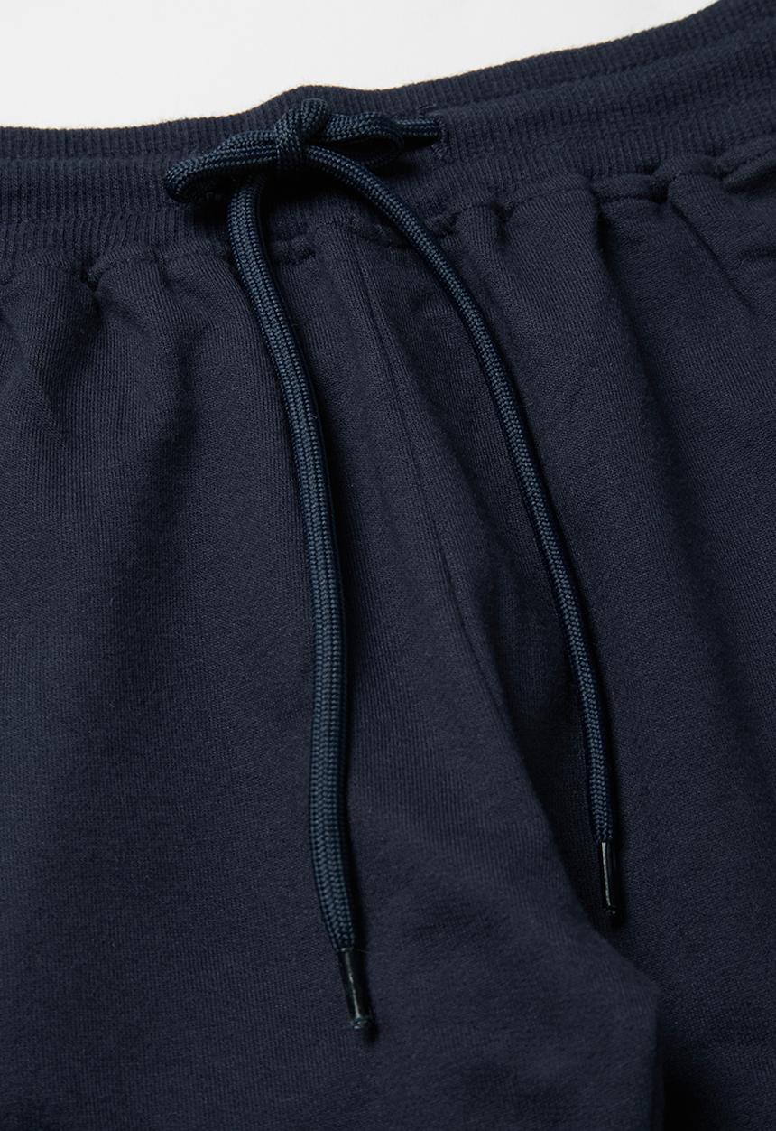 Pop Candy - Boys styled sweatshorts - navy & grey